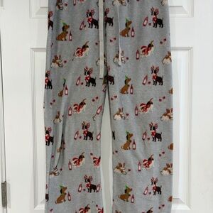 Cozy Gray Kids Pajamas with Dog Print